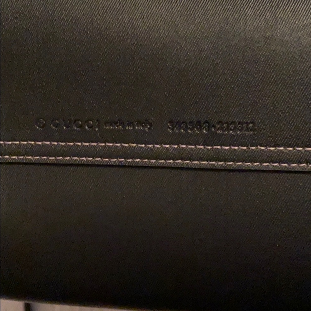Gucci Reversible Tote with GG Coated Canvas/Black - Picture 3 of 13